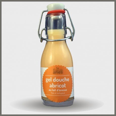 AU PAYS DES ANES Gel douche Bio parfum abricot 100ml