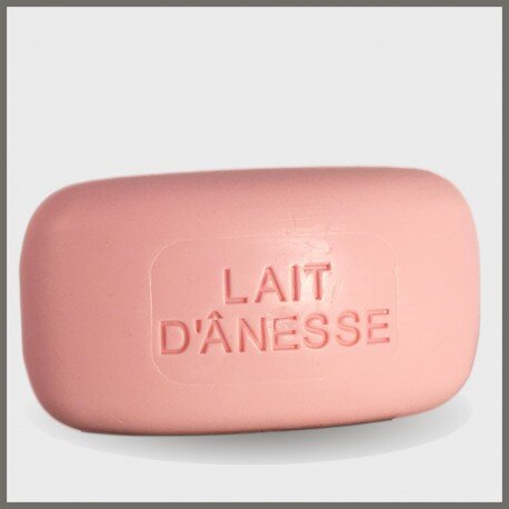 Savon concave lait d’ânesse  125 gr parfum rose