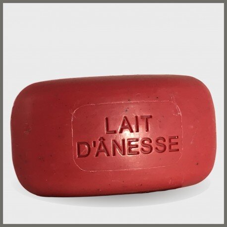 Savon concave lait d’ânesse  Exfoliant raisins 125 gr