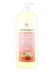 NATESSANCE Gel douche amande parfum pêche de vigne 1litre