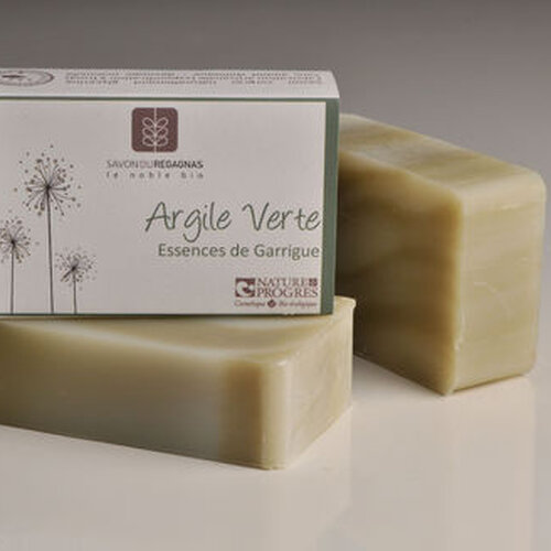 SAVON ARGILE VERTE GARRIGUE REGAGNAS