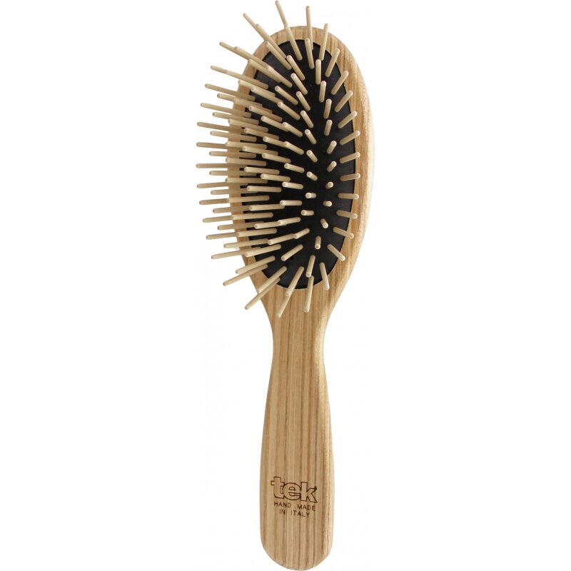 Brosse Grande  ovale frêne naturel   Beliflor