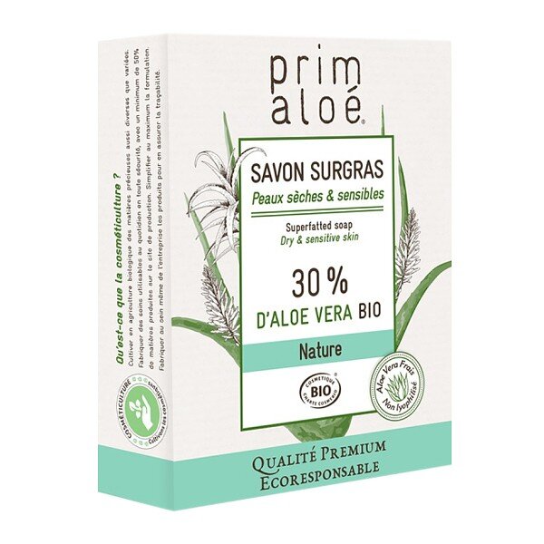 Savon 30% Aloe Vera Frais et BIO PRIMALOE 100 gr