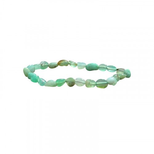 BRACELET CHRYSOPRASE GRAINS