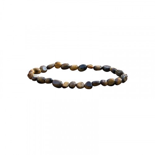 BRACELET OEIL DE TIGRE MULTI  GRAINS