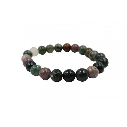 BRACELET AGATE INDIENNE  8MM