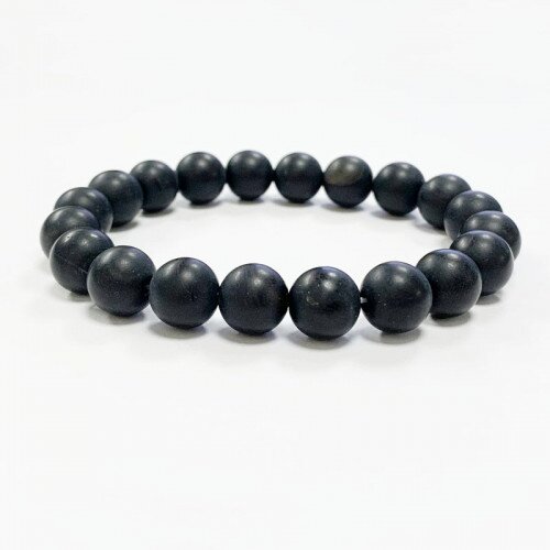 BRACELET 8MM ONYX NOIR DEPOLI