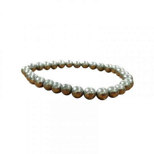 BRACELET EN PYRITE 6MM
