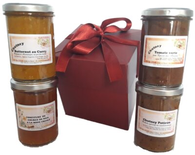 Coffret gourmand 4 bocaux