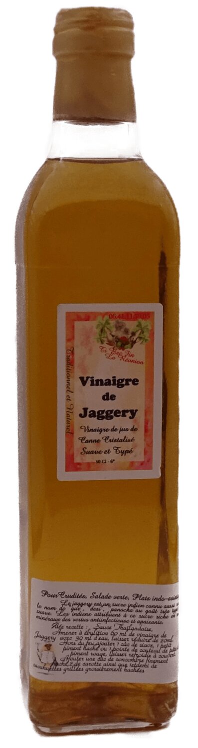 VINAIGRE DE JAGGERY DE CANNE