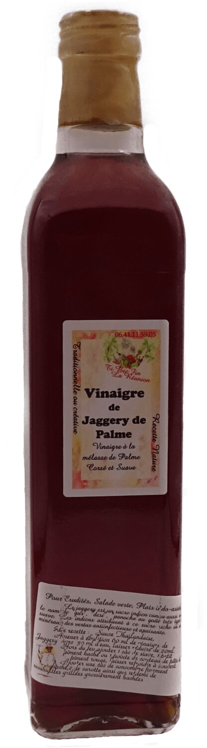 VINAIGRE DE JAGGERY DE PALME
