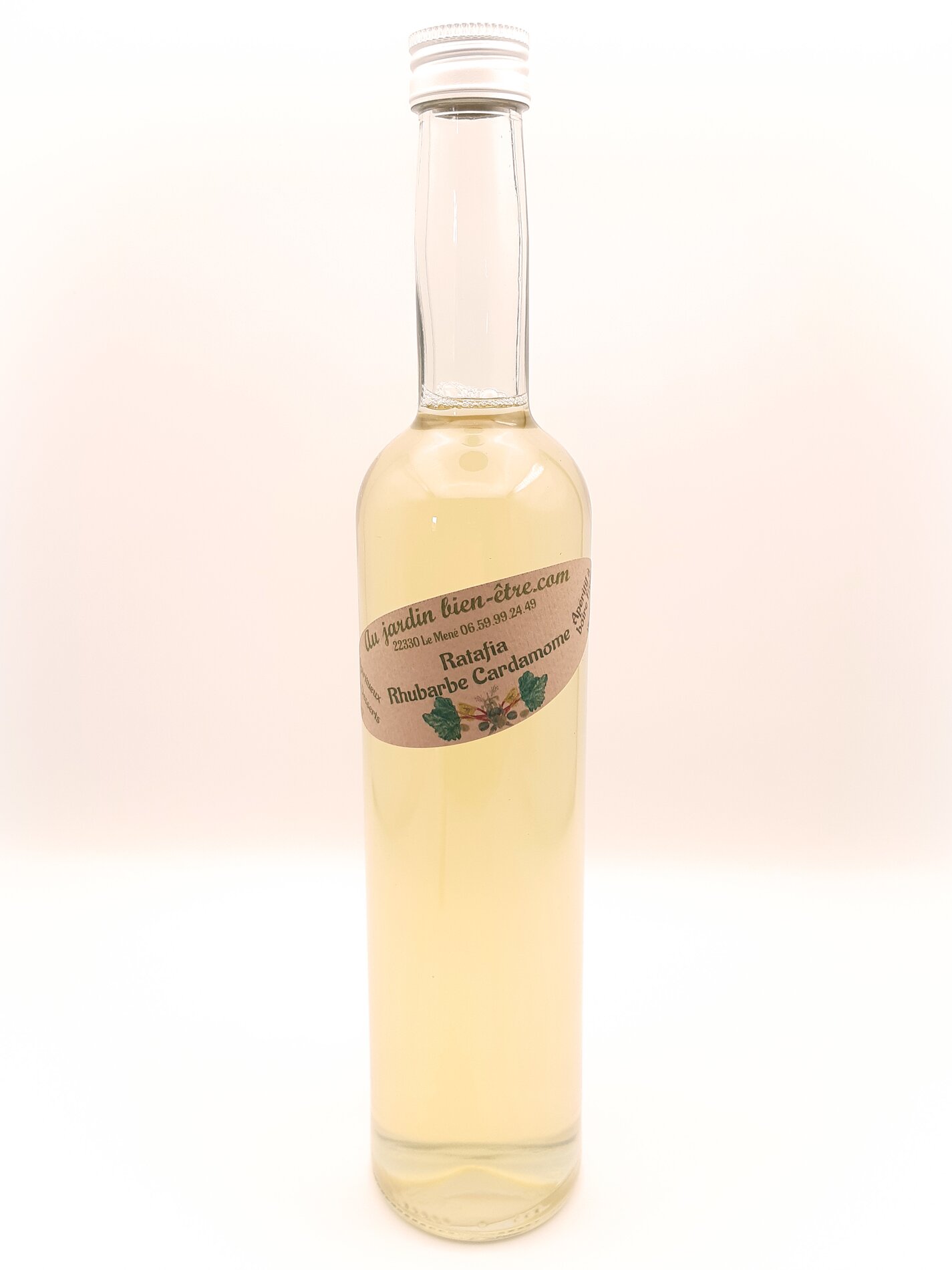 Ratafia de Rhubarbe et Cardamome