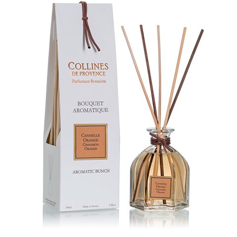 Bouquet aromatique Cannelle Orange 100 ml Collines Prov.