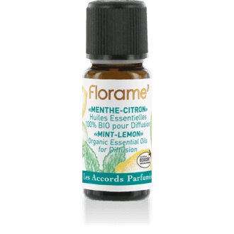 Composition HE Menthe Citron  Bio  10ml     FLORAME