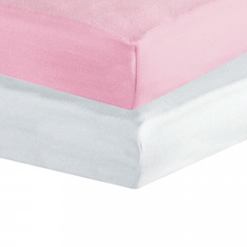 lot-de-2-drap-housse-jersey-60120cms-rose-blanc