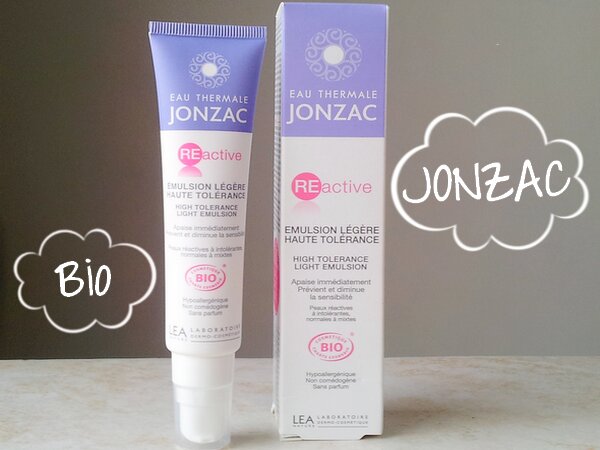 Jonzac  Réactive crèm. lègère haute tolérance sans parfum