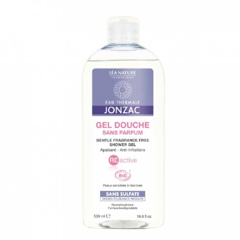Jonzac Réactive Gel douche sans parfum 500 ml
